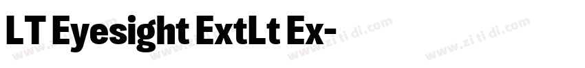 LT Eyesight ExtLt Ex字体转换